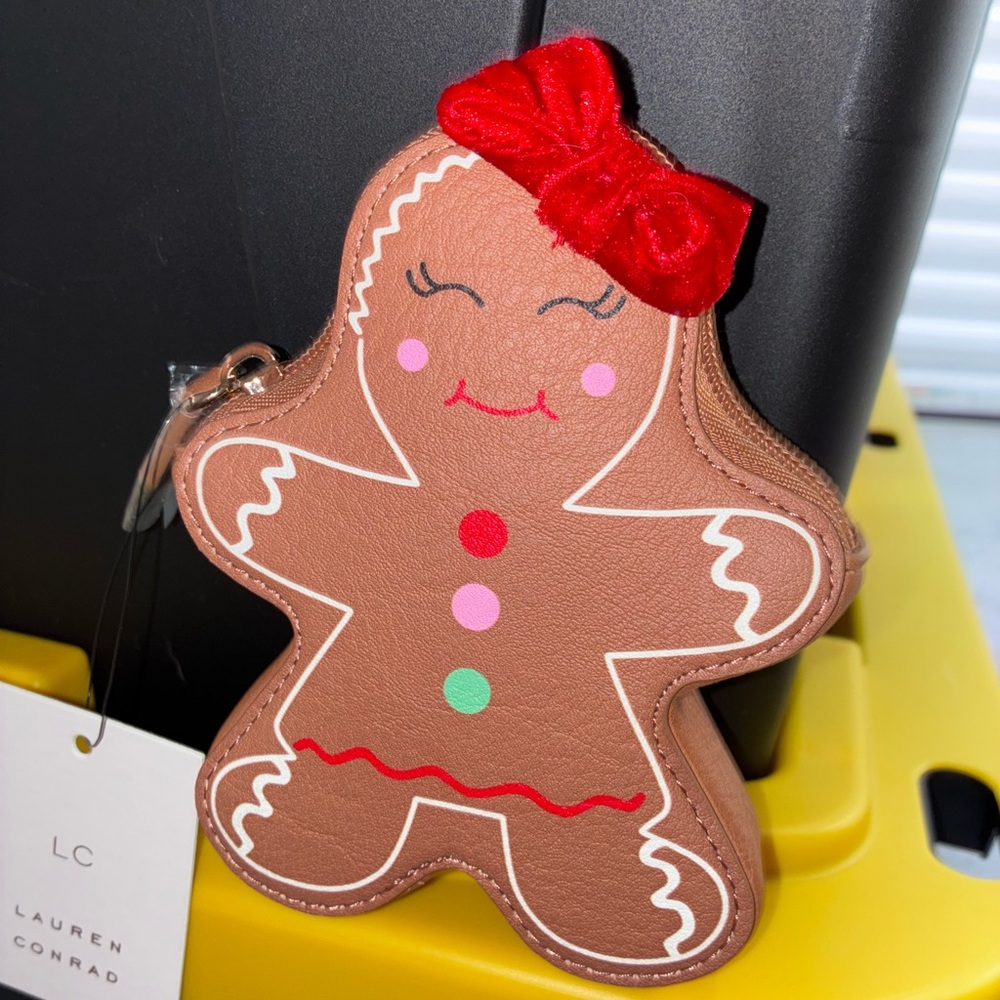 Lauren Conrad Gingerbread girl coin purse